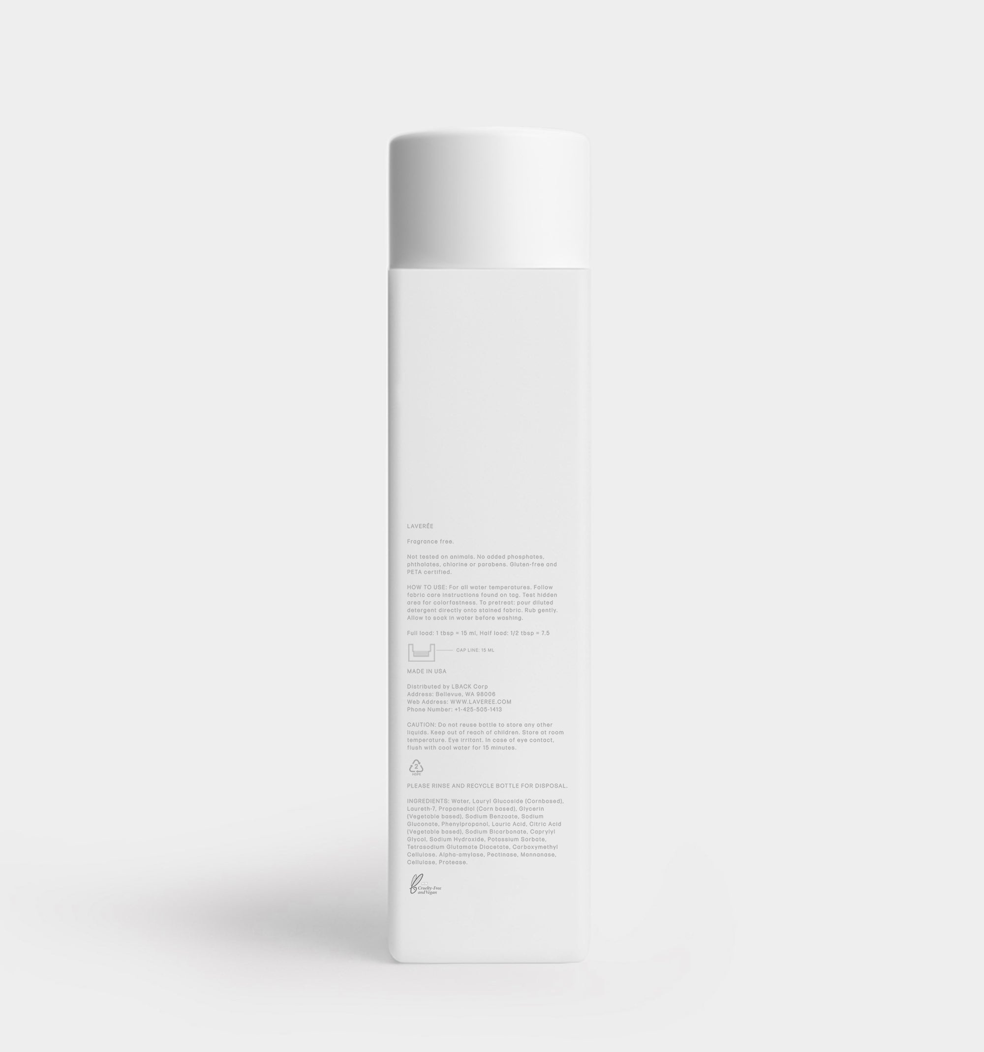 Wind Laundry Detergent (Pump dispenser included)